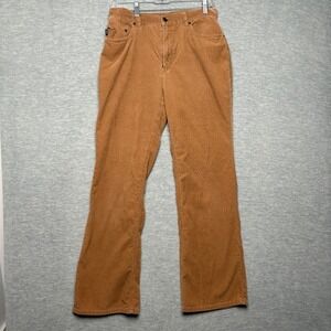 Polo Ralph Lauren Jeans Co. Corduroy Pants Relaxed Fit Copper Brown women 8‎
